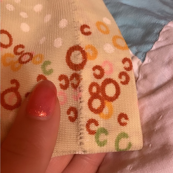 70s Op Art Dagger Collar Shift Dress, M - Picture 5 of 5